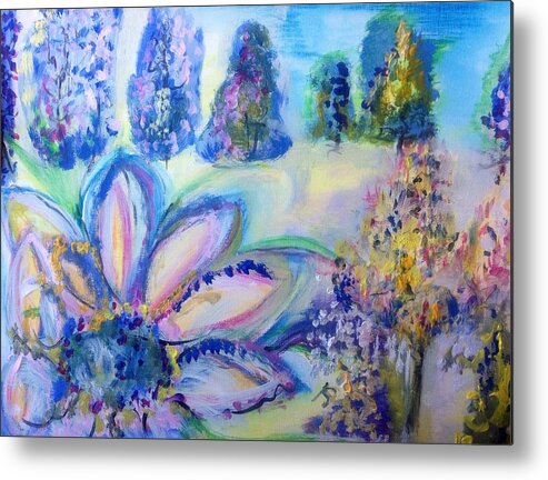 Picture Metal Print featuring the painting Picture This by Judith Desrosiers