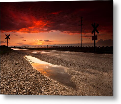 Sunset Metal Print featuring the photograph After the Storm by Cale Best