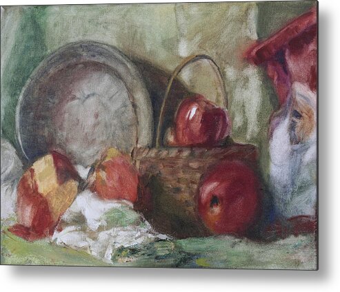 Apple Pie Metal Print featuring the painting Apple Pie Time by B Rossitto