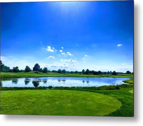 Summer Metal Print featuring the photograph Beautiful Day by Chris Montcalmo
