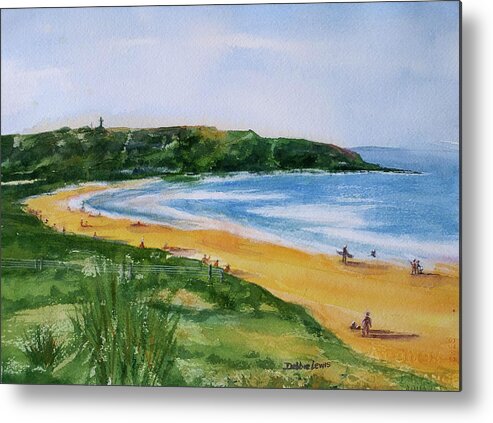 North Palm Beach Metal Print featuring the painting Beautiful North Palm Beach by Debbie Lewis