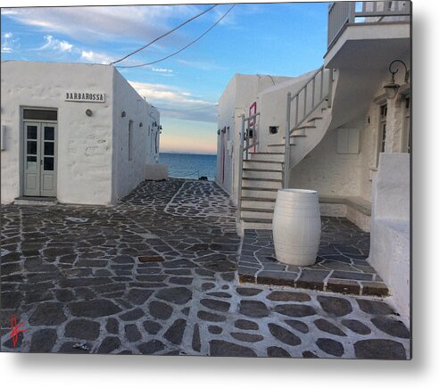 Colette Metal Print featuring the photograph Beauty on Paros Island by Colette V Hera Guggenheim