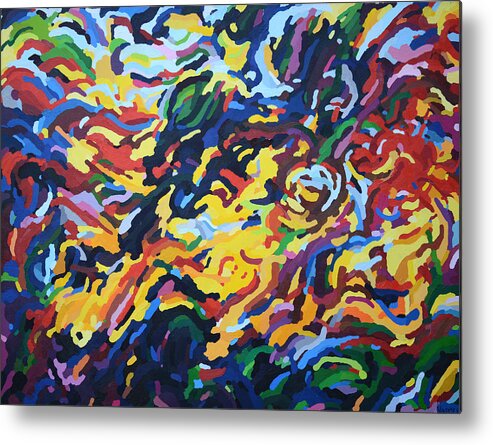  Metal Print featuring the painting Beckoning by John Napoli