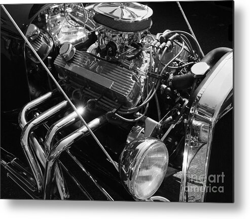 Cars Metal Print featuring the photograph c98 by Tom Griffithe