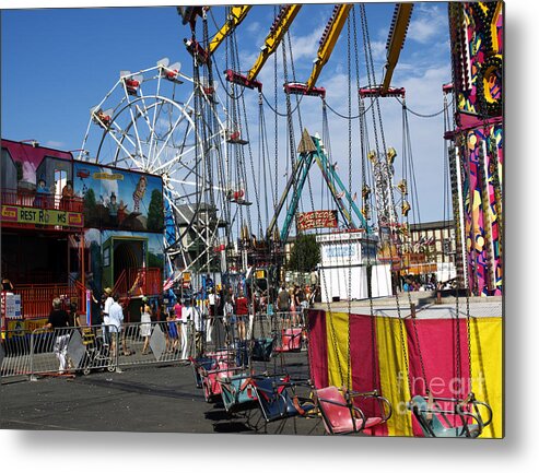 Carnival Metal Print featuring the photograph Carnival Starts Today by Mary Capriole