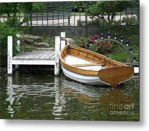 Docked Metal Print featuring the photograph Docked by Victoria Harrington