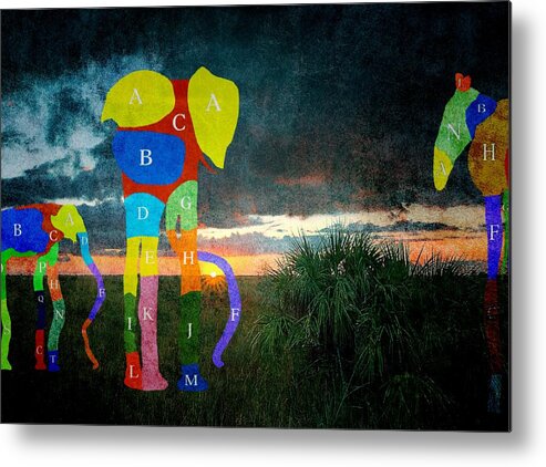 Surreal Metal Print featuring the photograph Dream-3 by Rudy Umans