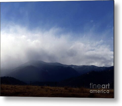 Why We Drive In Mexico Metal Print featuring the photograph Driving in Mexico by Rosanne Licciardi