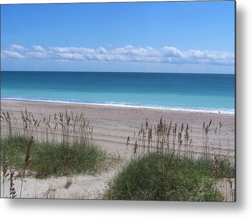 Beach Metal Print featuring the photograph Dunes On The Outerbanks by Sandi OReilly