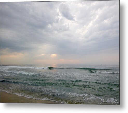 Sunrise Metal Print featuring the photograph Early Morning Thunderstorm by Ellen Paull