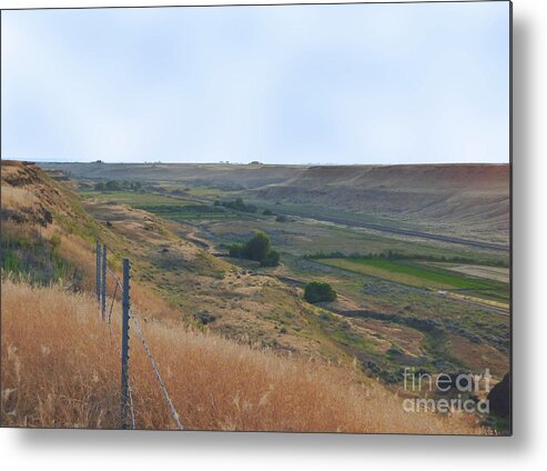 Ice Age Flood Metal Print featuring the photograph Esquatzel Coulee by Charles Robinson