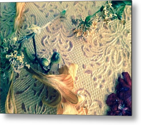  Metal Print featuring the photograph Victorian Favorite Fleur Sechees by Jacqueline Manos