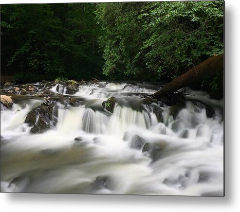 Waterfall Metal Print featuring the photograph Go With The Flow by Richie Parks