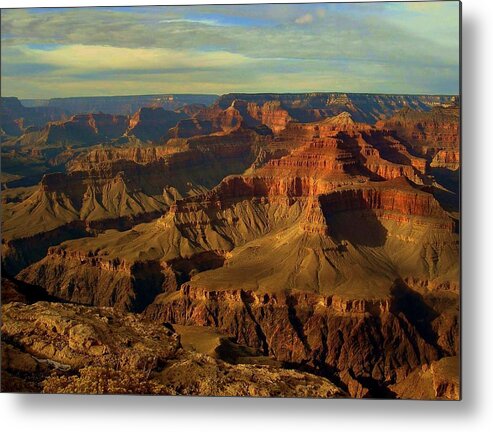 Grand Canyon Metal Print featuring the photograph Grand Canyon Vista by Carolyn Jacob