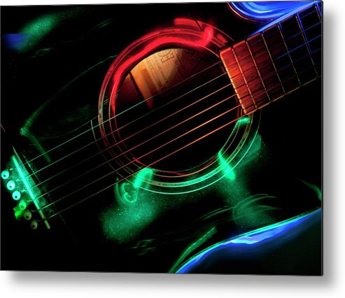 Abstract Metal Print featuring the photograph Harmony by Barbara White