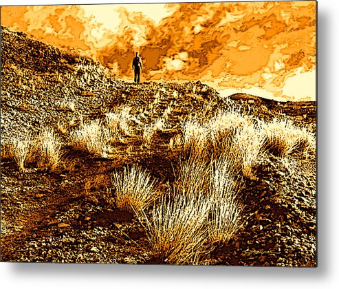 Desert Metal Print featuring the photograph Imperial Desert Majesty by Pat Wagner