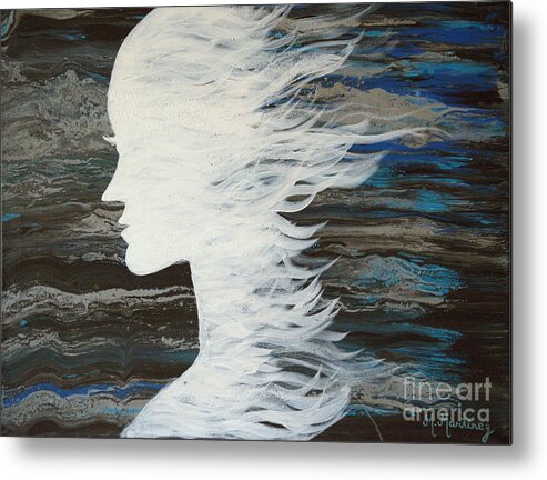 Dream Metal Print featuring the painting In My Dreams by Maria Martinez