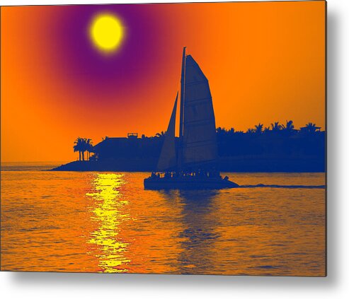 Key West Metal Print featuring the photograph Key West Passion by Steven Sparks