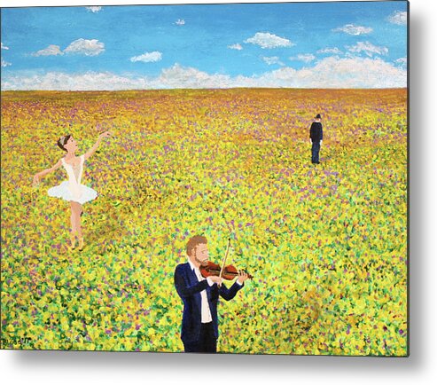 Monet Metal Print featuring the painting Last Dance by Thomas Blood