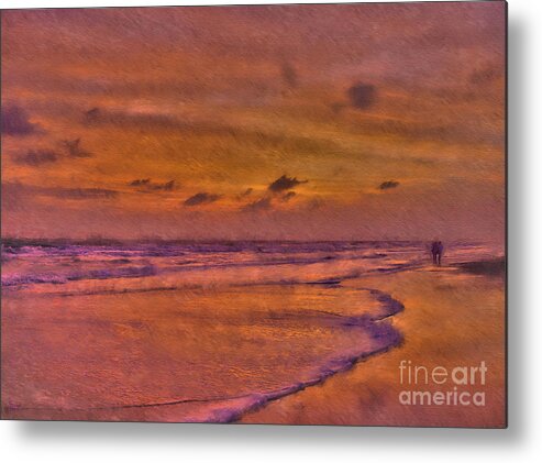 Sunrise Metal Print featuring the photograph Lost In Love by Jeff Breiman