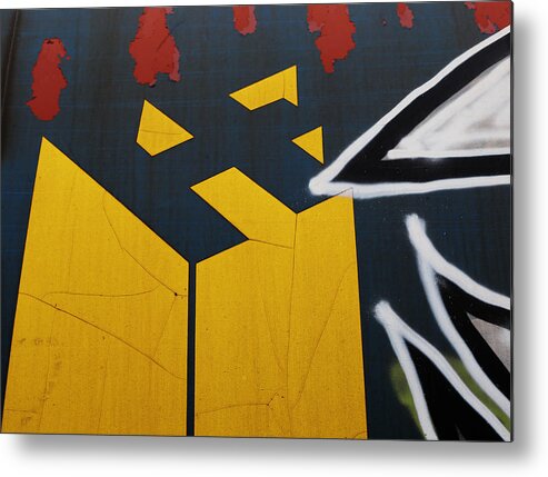 Abstract Metal Print featuring the photograph Lost my Consistency by J C