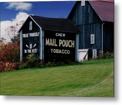  Metal Print featuring the photograph Mail Pouch by Rick Redman