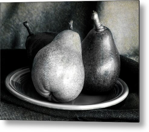 Fruit Metal Print featuring the photograph Pears by Sandra Selle Rodriguez