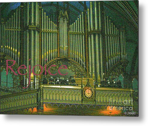  #cathedral #photography Metal Print featuring the photograph Rejoice by Jacquelinemari