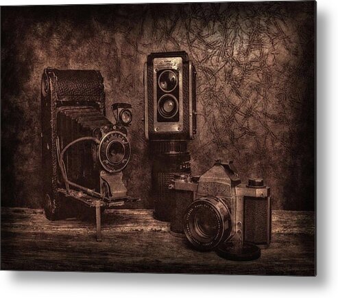 Photography Metal Print featuring the photograph Relics by Mark Fuller