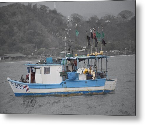 Costa Metal Print featuring the photograph Remember the Days by Betsy Knapp