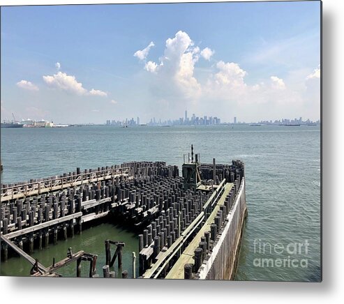 Staten Island Metal Print featuring the photograph Staten Island by Flavia Westerwelle