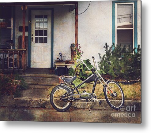 Livingston Metal Print featuring the photograph Sting Ray Bicycle by Craig J Satterlee