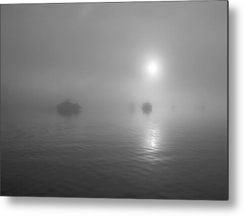 Seascapes Metal Print featuring the photograph The Harbour by Mark Alan Perry