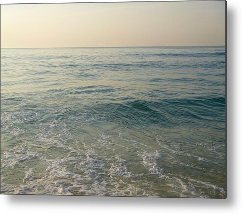 Sunrise Metal Print featuring the photograph The Lovely Morning Sea by Ellen Paull