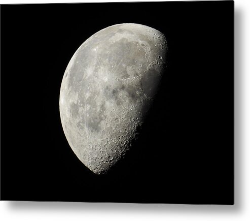 Moon Metal Print featuring the photograph The moon by Tin Lung Chao