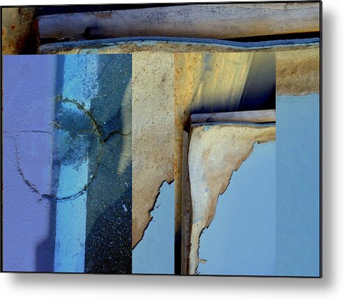 Urban Abstracts Metal Print featuring the photograph Urban Abstracts Seeing Double 62 by Marlene Burns