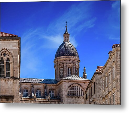 Got Metal Print featuring the photograph Old Dubrovnik Church #1 by Darryl Brooks