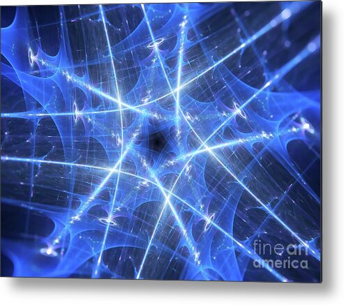 Internet Metal Print featuring the photograph Abstract Illustration #192 by Sakkmesterke/science Photo Library