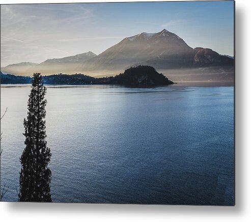 Scenics Metal Print featuring the photograph Como District Lake #2 by Deimagine