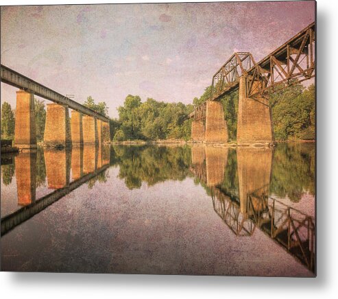 2010 Metal Print featuring the photograph Brickworks 13 by Charles Hite