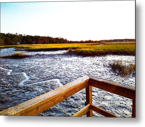 Dock Metal Print featuring the photograph Dock Point by Robert Knight