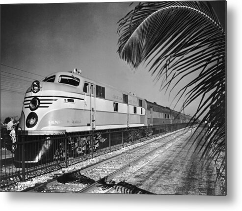 East Metal Print featuring the photograph East Coast Train by R. Gates