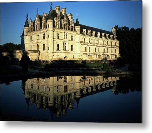 Loire Valley Metal Print featuring the photograph France, Loire, Chateau De Chenonceau by Sylvester Adams