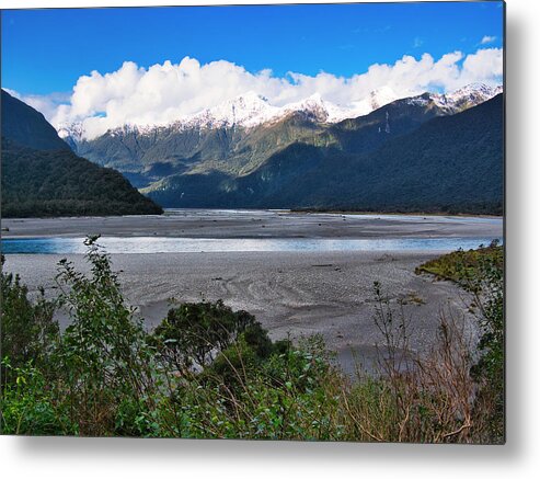 New Zealand Metal Print featuring the photograph Haast Valley - New Zealand by Steven Ralser