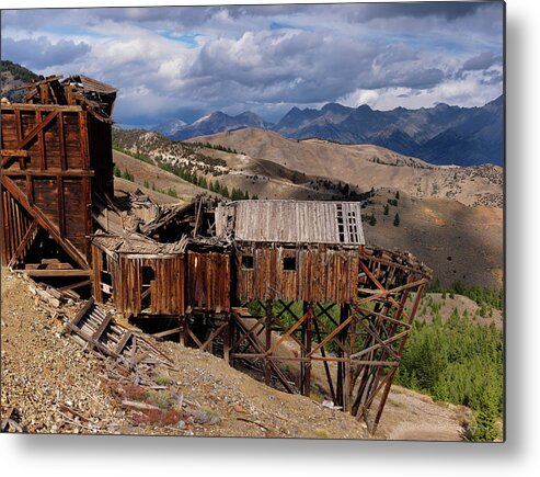 Idaho Scenics Metal Print featuring the photograph Holding On by Leland D Howard