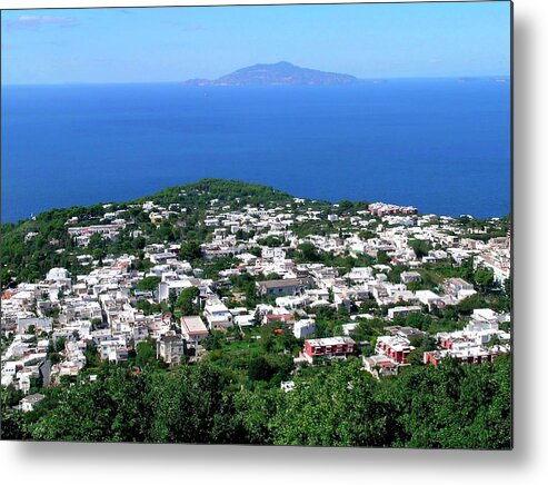 Built Structure Metal Print featuring the photograph Ischia by Nespyxel