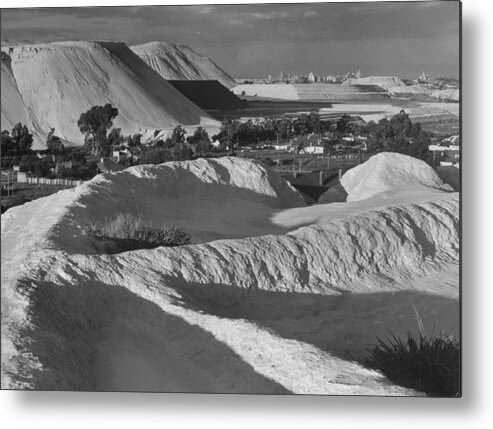 Print Metal Print featuring the photograph Mining South Africa by Margaret Bourke-White