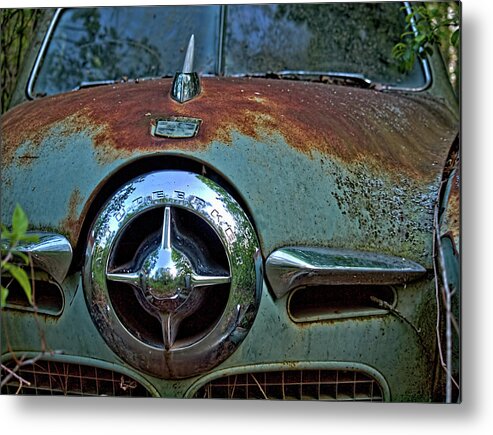 Studebaker Metal Print featuring the photograph Studebaker #20 by James Clinich