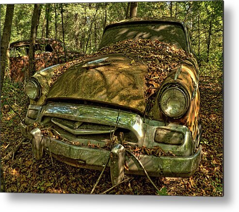 Studebaker Metal Print featuring the photograph Studebaker #8 by James Clinich