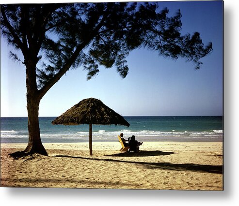 Beach Metal Print featuring the photograph Varadero Beach, Cuba by Eliot Elisofon
